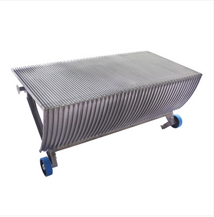 Escalator Step Aluminum Silver gray